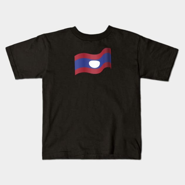 Laos Kids T-Shirt by traditionation
